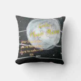 Moon Rose Pillow Kissen