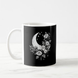 Moon Rose - Romantisches Goth - Whimsigoth Witchy Kaffeetasse
