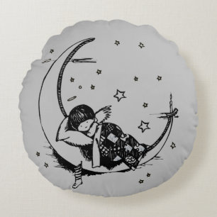 Moon Rundes Kissen