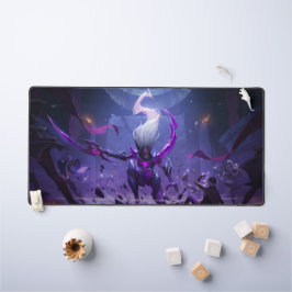 Moon Scorn Gaming Desk Mat | Lunar Queen Mousepad Schreibtischunterlage