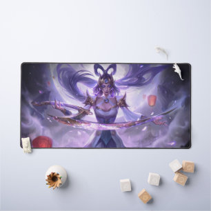 Moon Scorn Gaming Desk Mat   Lunar Queen Mousepad Schreibtischunterlage