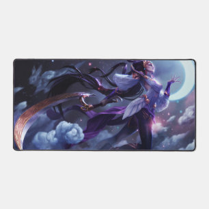 Moon Scorn Gaming Desk Mat   Lunar Queen Mousepad Schreibtischunterlage