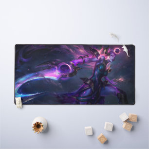Moon Scorn Gaming Desk Mat   Lunar Queen Mousepad Schreibtischunterlage