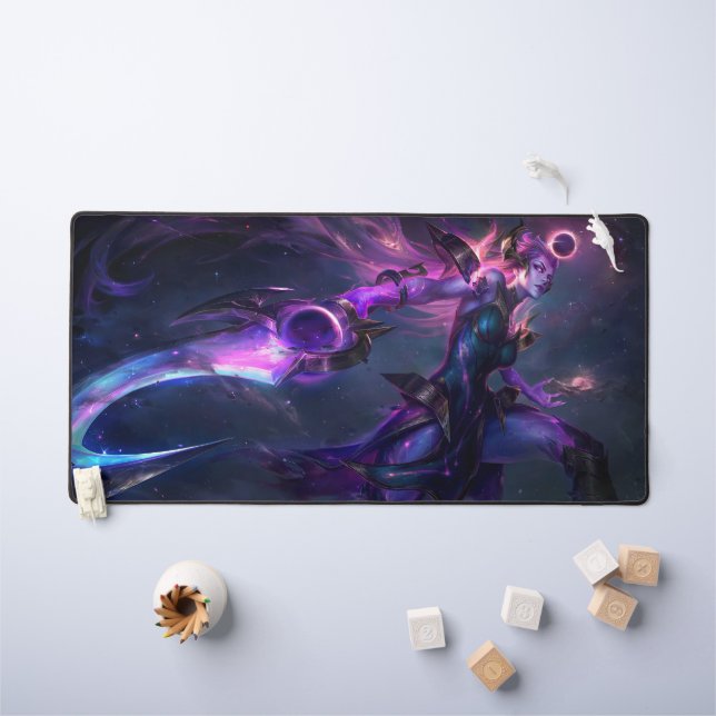 Moon Scorn Gaming Desk Mat | Lunar Queen Mousepad Schreibtischunterlage (Kindertisch)
