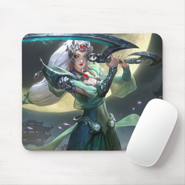 Moon Scorn Gaming Mousepad | Thema des Nachtkriege (Mit Mouse)