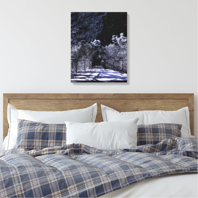 Moon Shadows - Leinwanddruck (Insitu (Schlafzimmer))