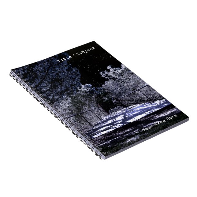 Moon Shadows - Notizblock (Rechte Seite)