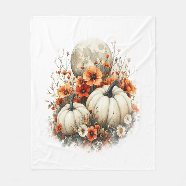 Moon Shirt Country Pumpkin Fleecedecke (Vorderseite)