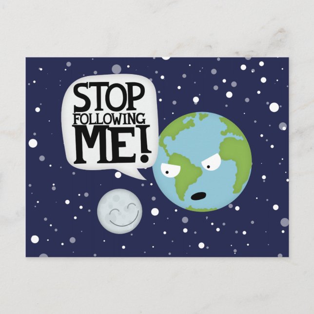 Moon Stalker Postkarte (Vorderseite)