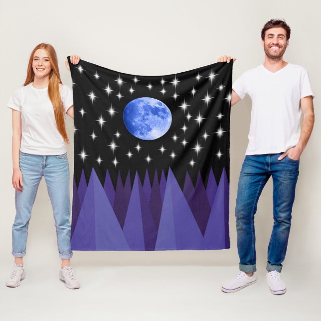 Moon Starlight Fleece Blanket (Beispiel)