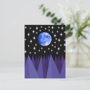 Moon Starlight Postkarte