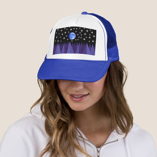 Moon Starlight Trucker Hat Truckerkappe (Beispiel)