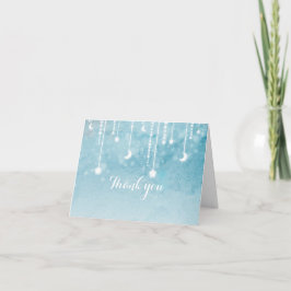 Moon & Stars Celestial Glow Dusche Danke Karte