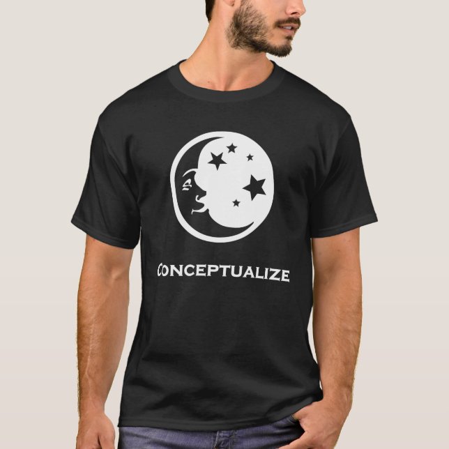 Moon Stars Conceptualize T-Shirt (Vorderseite)