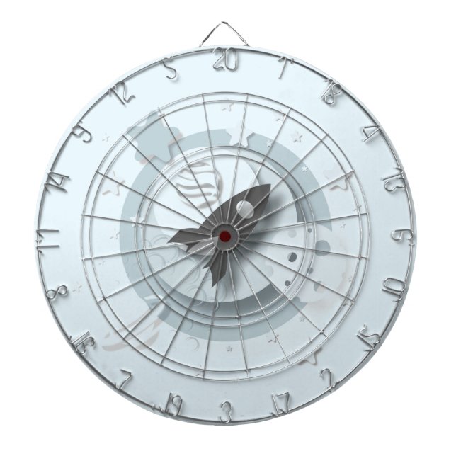 Moon & Stars Dartboard Dartscheibe (vorne)