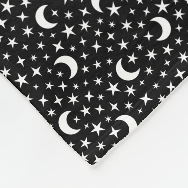 Moon & Stars Fleecedecke (Ecke)