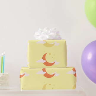 Moon & Stars Geschenkpapier