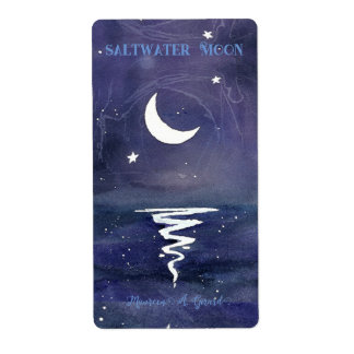 Moon Stars Night Halb Maureen Girard See