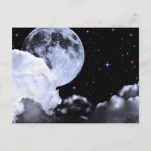 Moon & Stars Postkarte
