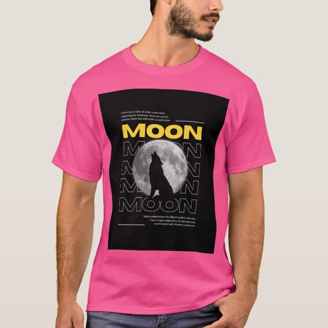Moon T-Shirt (Vorderseite)