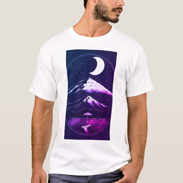 Moon T - Shirt Trendmond T - Shirt (Vorderseite)