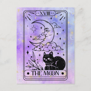 Moon Tarot Postkarte