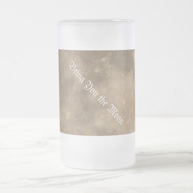 Moon Tasse Custom Vollmond Bierglas Moon Tasse (Mittel)