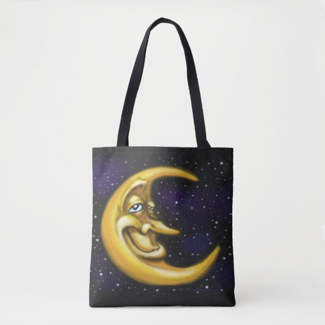 Moon Tote Bag (Vorderseite)