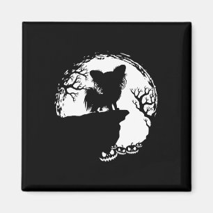 Moon Tree Pumpkin Mountain Unglaublich Papillion D Magnet