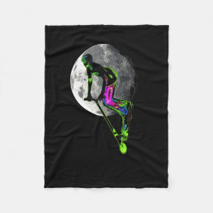 Moon Tripping - Scooter Boy Artwork Fleecedecke