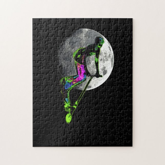 Moon Tripping - Scooter Boy Artwork Puzzle (Vertikal)