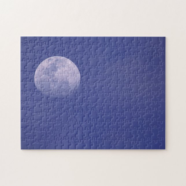 Moon Über den Galapagos-Inseln, Ecuador Puzzle (Horizontal)