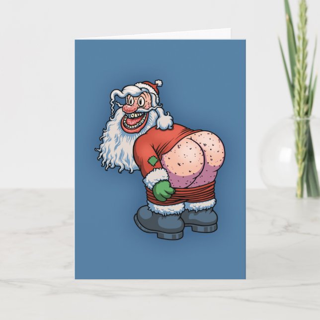 Moon über meinem Kamin Karte (Vorderseite)