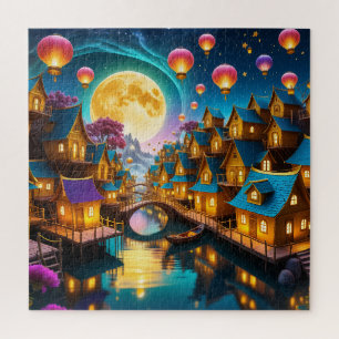 Moon Village Puzzle