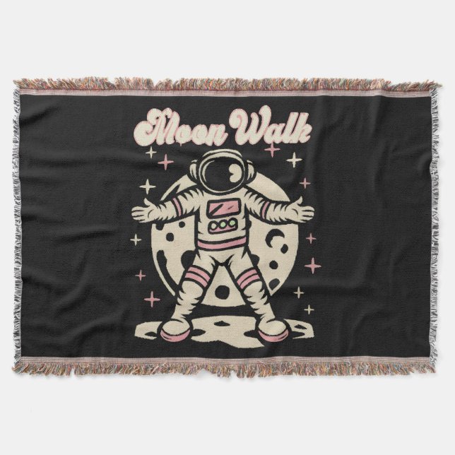 Moon Walk Astronout Decke (Vorderseite)