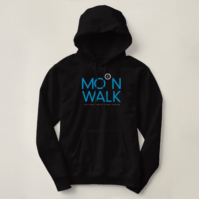 Moon Walk Lunar Landing 50 Jahre Hoodie (Design vorne)