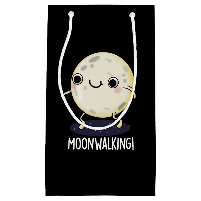 Moon Walking Funny Dance Pub Dark BG Kleine Geschenktüte (Vorderseite)