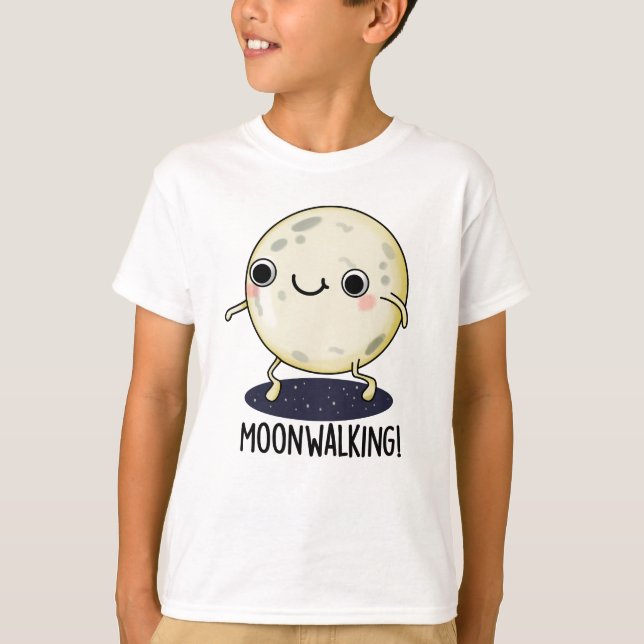 Moon Walking Funny Dance Pub T-Shirt (Vorderseite)