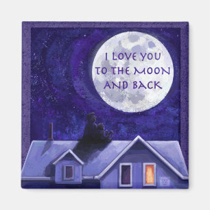 Moon Watch Magnet