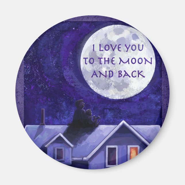 Moon Watch Magnet (Vorne)