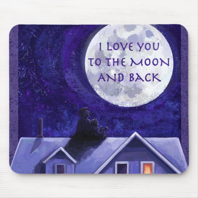 Moon Watch Mousepad (Vorne)