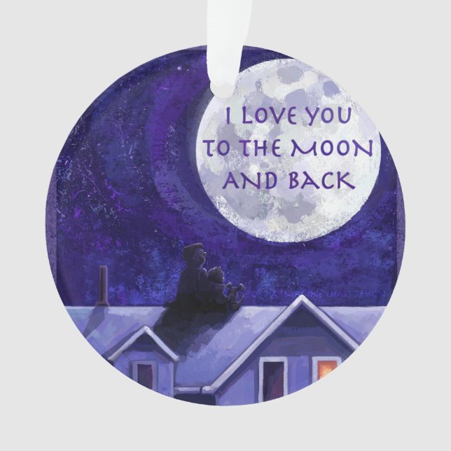 Moon Watch Ornament (Vorderseite)