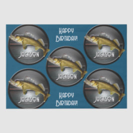 Moon Water & Walleye Pike Seidenpapier