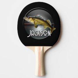 Moon Water & Walleye Pike Tischtennis Schläger