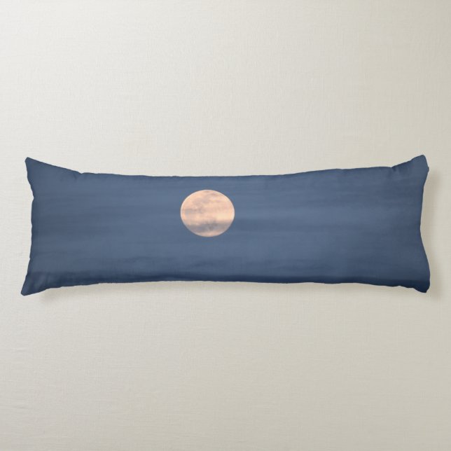 Moon Waves Seitenschläferkissen (Vorderseite)