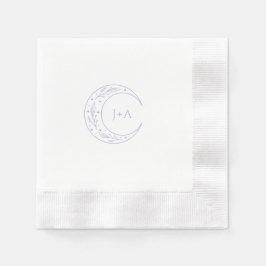 Moon Whimsical Wedding Serviette
