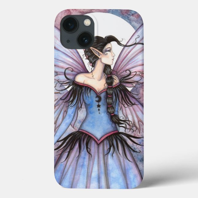 Moon Winter Fairy Fantasy Art Case-Mate iPhone Hülle (Rückseite)