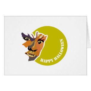 Moon Wolf, glückliches Halloween