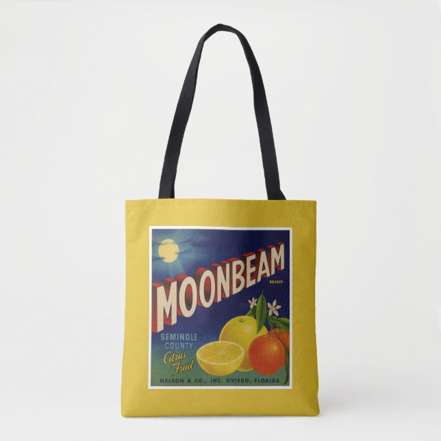 Moonbeam Brand | Vintages Zitruszeichen (Vorderseite)