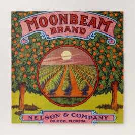 Moonbeam Florida Orange Jigsaw Puzzle